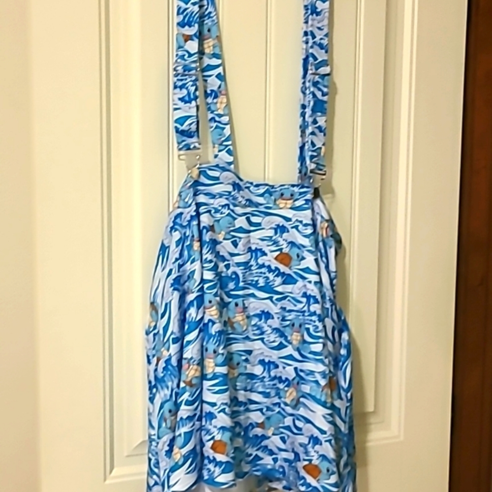 Pokémon overalls skirt